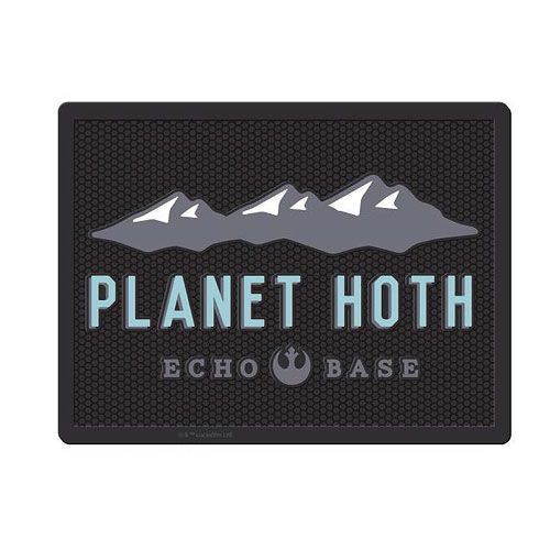 Star Wars Planet Hoth Echo Base Logo 24-Inch x 18-Inch Utility Mat